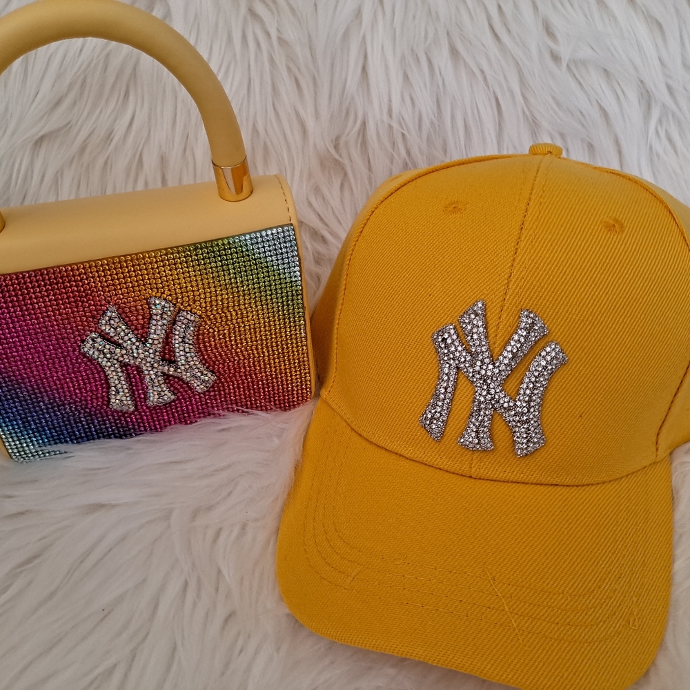 NY Hat & Purse Set